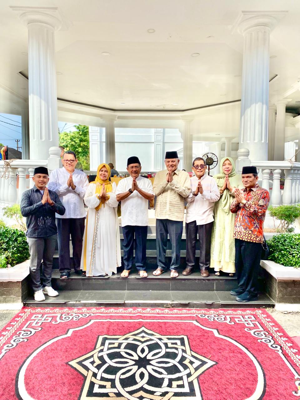 Halal Bihalal Ketua STIT Syekh Burhanuddin Pariaman Bersama Bupati Padang Pariaman Bahas Kemajuan Kampus